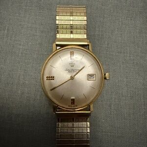 Vintage Jules Jürgensen 18K Solid Gold Manual Wind Dress Watch